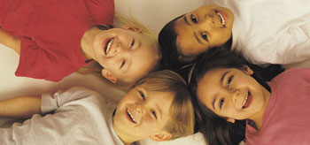 lachende Kinder