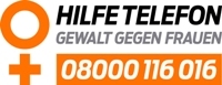 Logo Hilfetelefon Gewalt gegen Frauen 08000 116 016