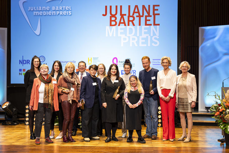 Juliane Bartel Medienpreis Preisverleihung am 7.11.2023
