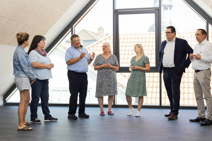 Minister im Austausch im Frauenhaus Gifhorn