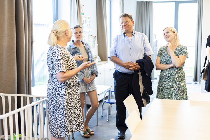 Minister im Austausch im Frauenhaus Gifhorn
