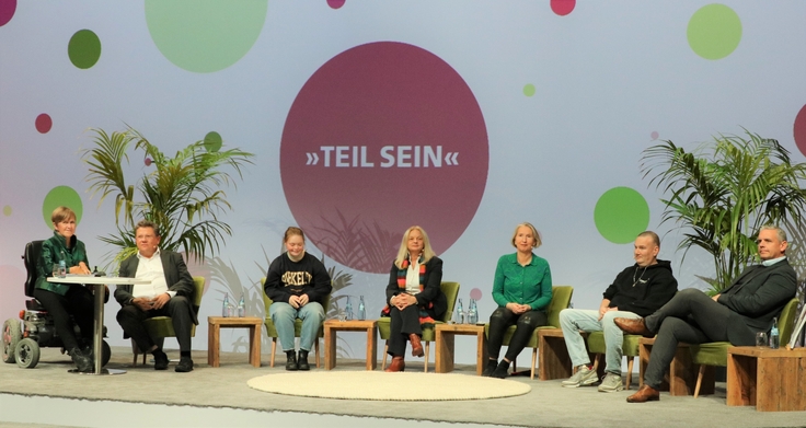 Podiumsdiskussion Vorstellung Aktionsplan Inklusion