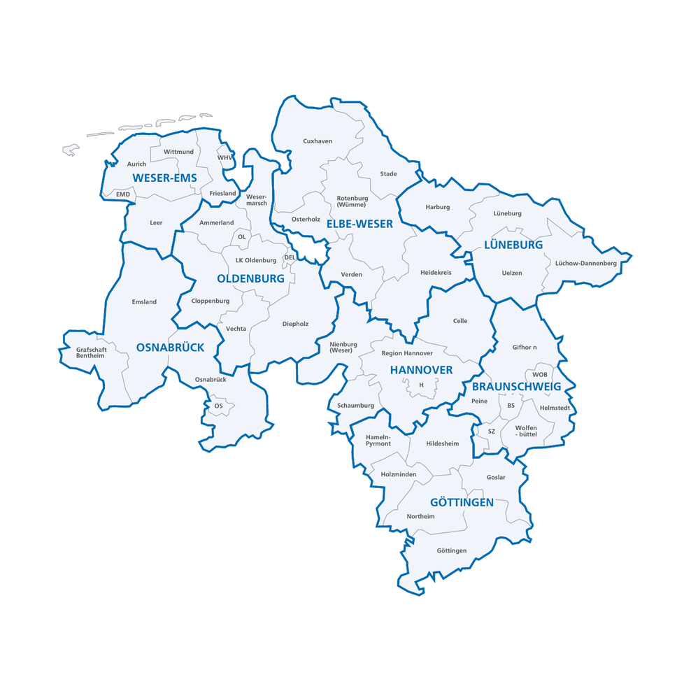 Versorgungsregion, Krankenhausreform, Niedersachsen