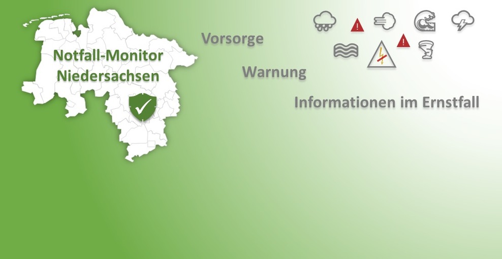 Notfall-Monitor Niedersachsen: Zentrale Informationsseite für Krisen- und Notfallsituationen