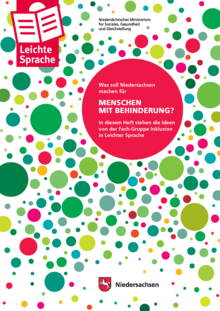 Heft in Leichter Sprache